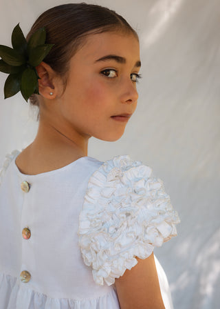 Vestido Ofrenda blanco