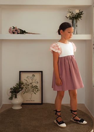 Vestido Ofrenda malva