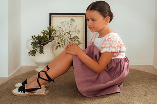 Vestido Ofrenda malva