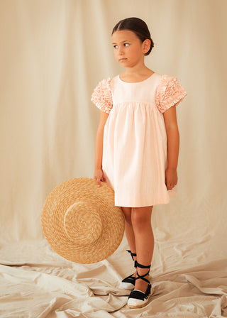 Vestido Ofrenda rosa