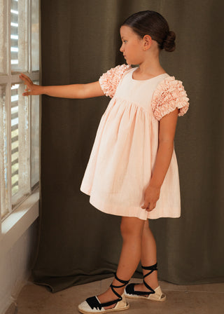 Vestido Ofrenda rosa