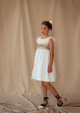 Vestido Fallera blanco