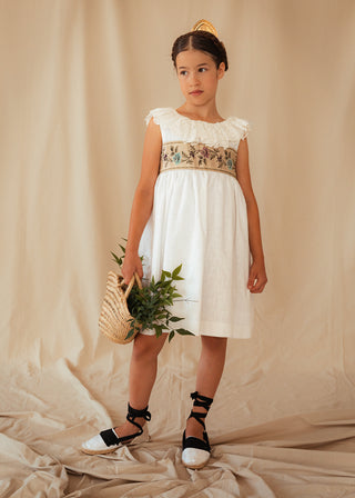 Vestido Fallera blanco
