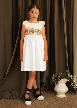 Vestido Fallera blanco