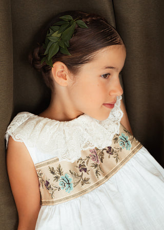 Vestido Fallera blanco