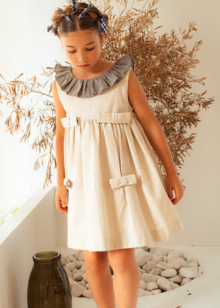 Vestido Mascletá tierra