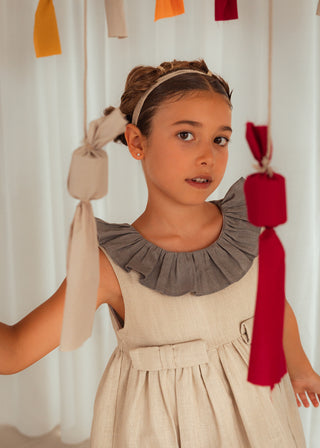 Vestido Mascletá tierra