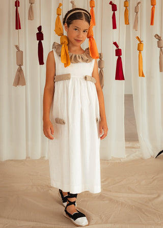 Vestido Mascletá blanco