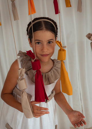 Vestido Mascletá blanco