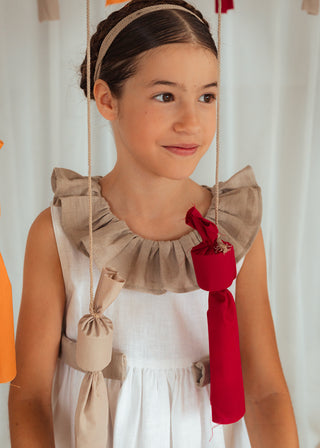 Vestido Mascletá blanco