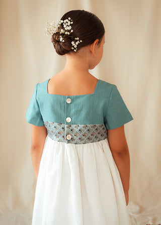 Vestido Huerta Turquesa