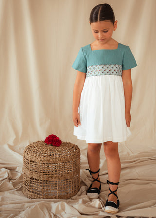 Vestido Huerta Turquesa