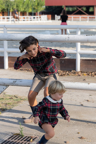 Harrods Tartan Romper PRE-ORDER