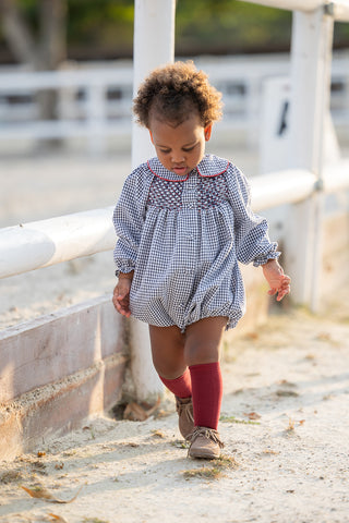 Piccadilly Circus Smock Romper ON REQUEST