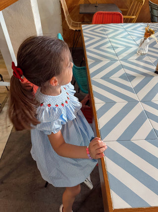 Blue Strawberry Shortcake Dress