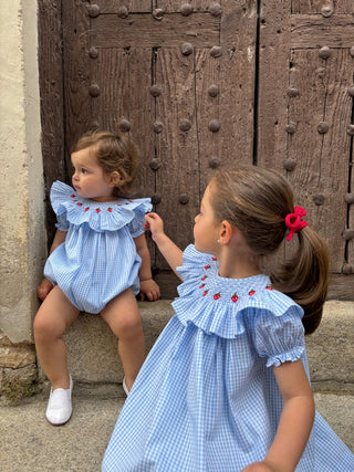 Blue Strawberry Shortcake Dress