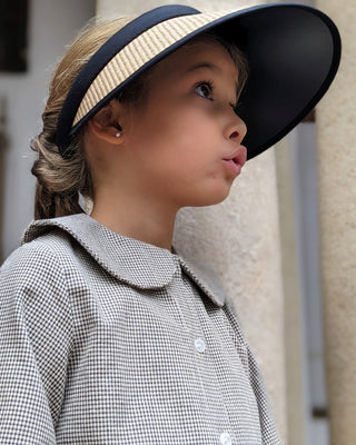 Vestido Vichy Brown