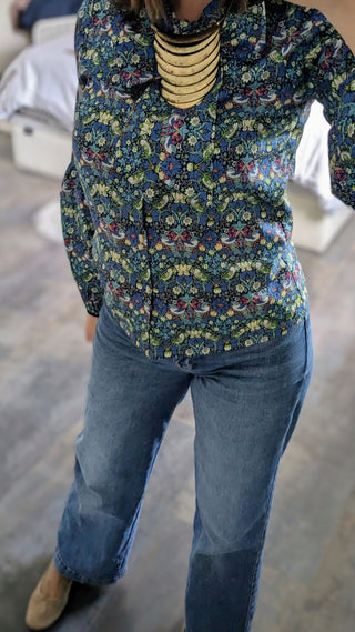 Blusa Liberty Blue Bird