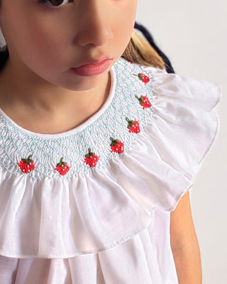 Strawberry Cake Honeycomb Dress