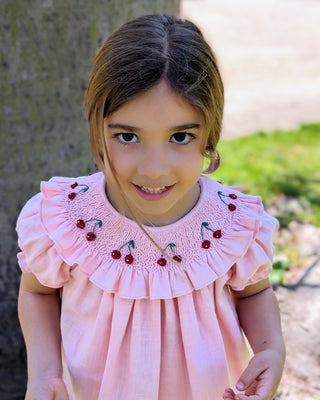 Pink Cherry Dress