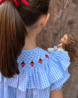 Blue Strawberry Shortcake Dress