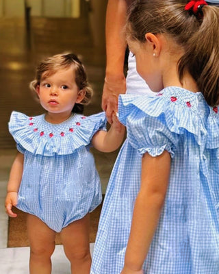 Blue Strawberry Shortcake Dress