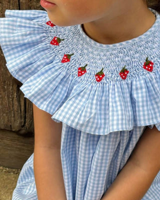 Vestido Tarta de Fresa Blue