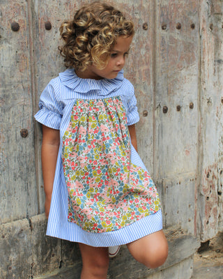 Vestido Rayas Marinero Liberty Poppy