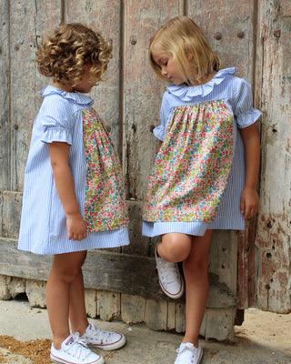 Liberty Poppy Sailor Stripe Dress