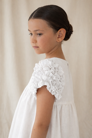 Vestido Ofrenda blanco