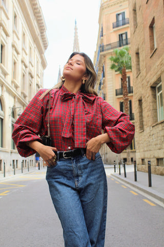 Big Ben Tartan Blouse ON ORDER